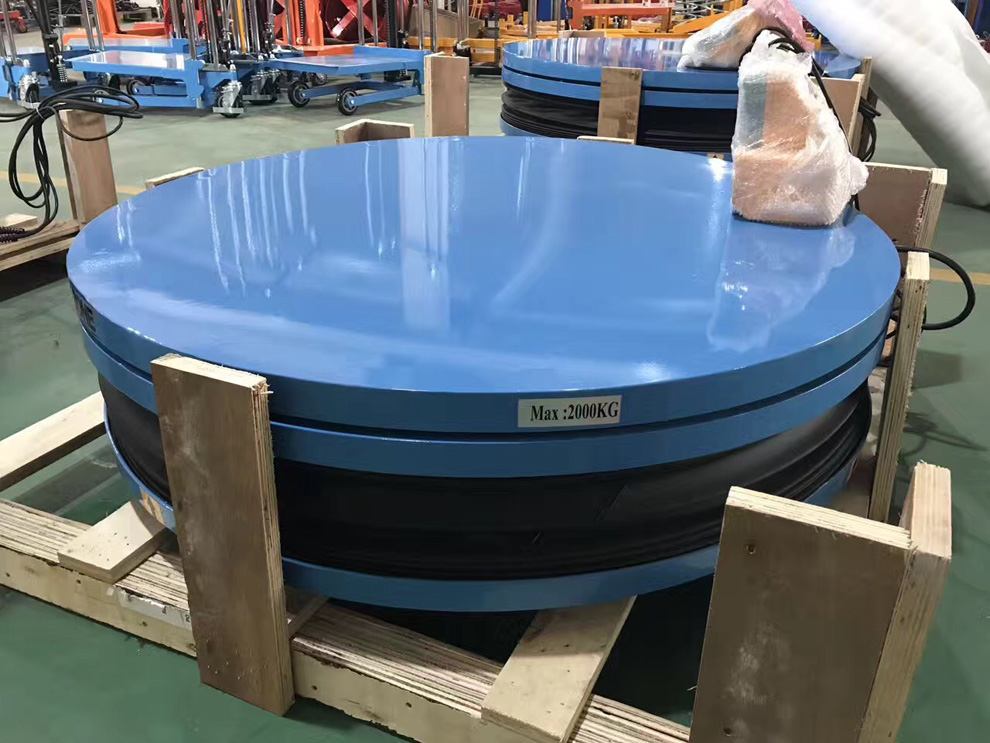 ESP electric rotating table