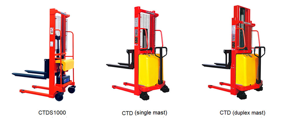 CTD semi-electric stacker summary